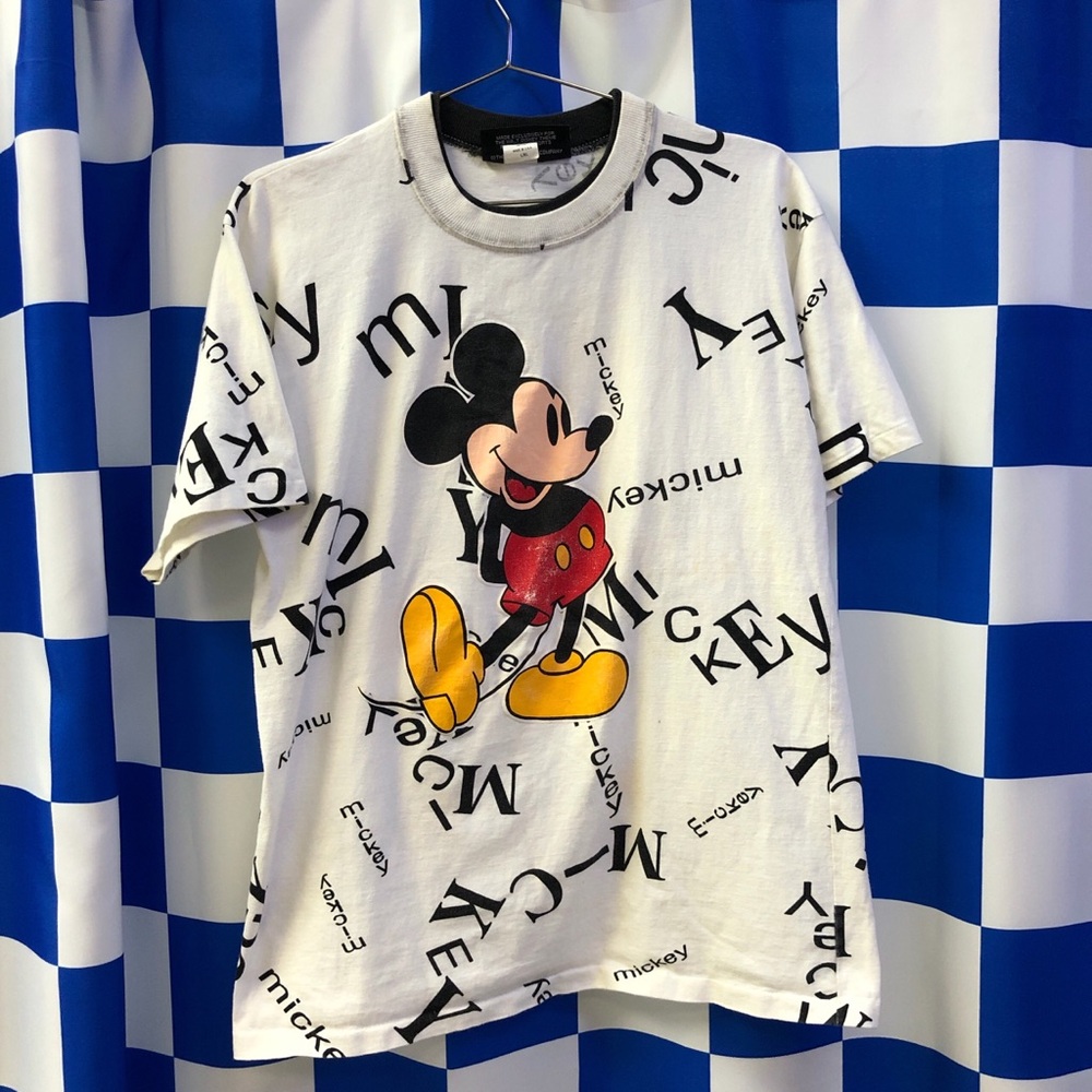 1990s vintage Disney Mickey Mouse all over print cotton t-shirt